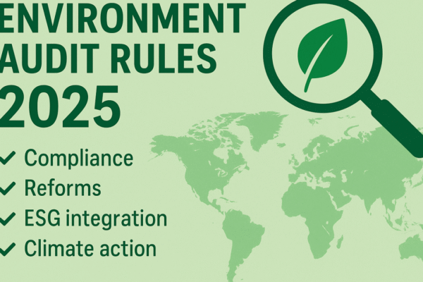 The Environment Audit Rules, 2025 — What Every Corporate Leader Needs to Know