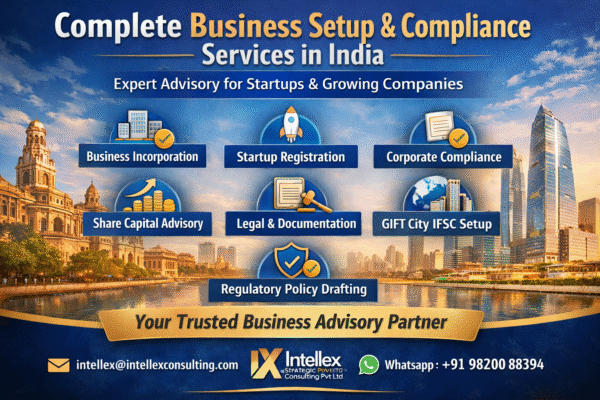 Complete Business Setup & Compliance Services in India – Expert Advisory for Startups & Growing Companies.