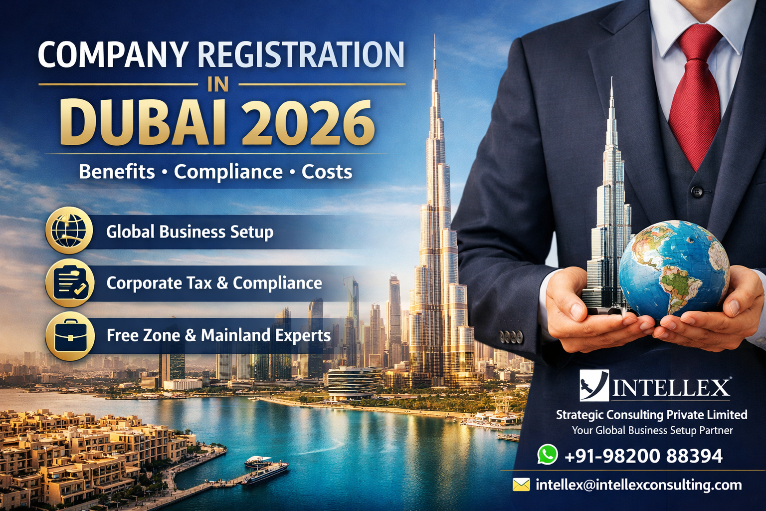 The Ultimate Guide to Company Registration in Dubai 2026: Benefits, Compliance, and Costs