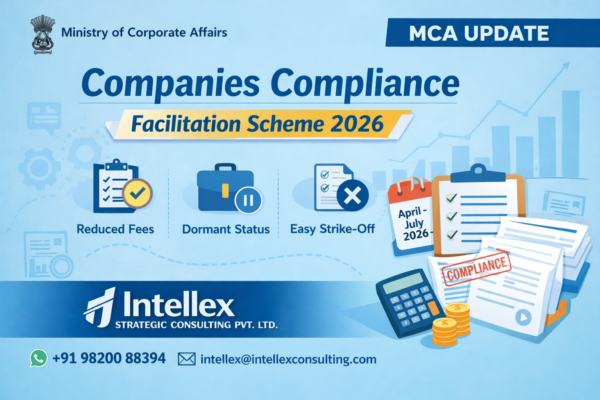 MCA Companies Compliance Facilitation Scheme 2026: Complete Guide to Benefits, Eligibility, and Filing Strategy.