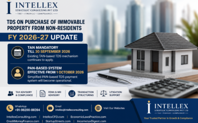 TDS on Purchase of Immovable Property from Non-Residents FY 2026-27: TAN Mandatory Till September 30, PAN-Based System Effective From October 1, 2026.