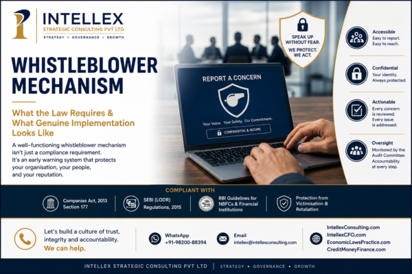 Whistleblower Mechanism in India: Legal Requirements, Practical Challenges & What Genuine Implementation Really Looks Like.