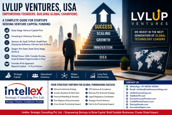 LVLUP Ventures: The Complete Guide for Startups Seeking Funding from One of America's Leading Early-Stage Venture Capital Firms.