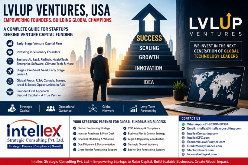 LVLUP Ventures: The Complete Guide for Startups Seeking Funding from One of America's Leading Early-Stage Venture Capital Firms.