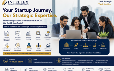 Complete Startup Consulting Services in India: From Company Registration to Fundraising, Valuation & IPO Readiness.