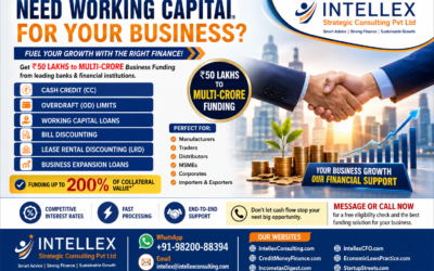 Get Business Working Capital Loans up to ₹50 Lakhs to Multi-Crore - Fast Business Finance Solutions for MSMEs, Traders & Corporates.